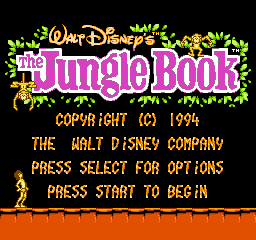 The Jungle Book screenshot 3 for NES